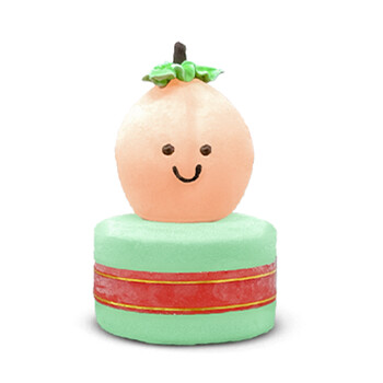 Peaches Cream Gelato Cake (4")